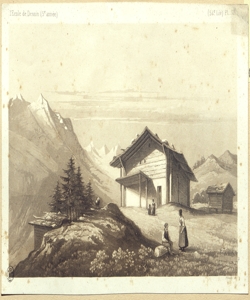 paesaggio montano con figure Himely, Sigismond