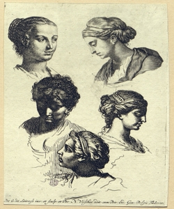 teste femminili Lairesse, Gerard de