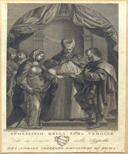 Sposalizio di Maria Vergine Banzo, Antonio