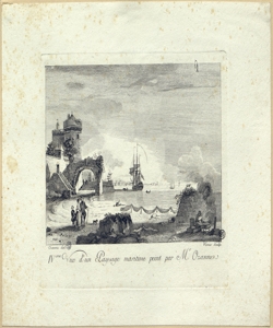 paesaggio marino Venzo, Gaetano