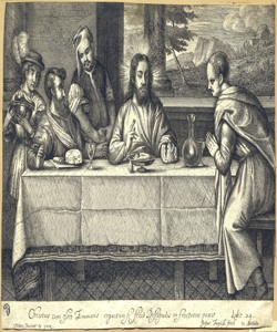 cena in Emmaus English, Josias
