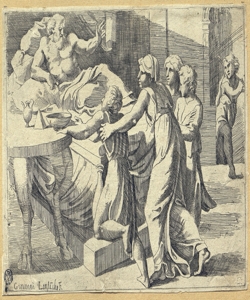 Isacco benedice Giacobbe Lanfranco, Giovanni