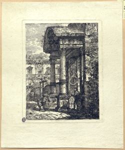 veduta di citt¿ con figure Migliara, Giovanni