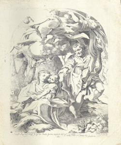 riposo nella fuga in Egitto Brizio, Francesco