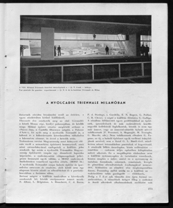 A NYOLCADIK TRIENNALE MILANÓBAN, sta in Új Épitészet - Periodico
