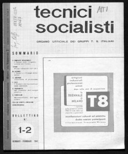 T8 la Triennale di Milano, sta in Tecnici socialisti - Periodico
