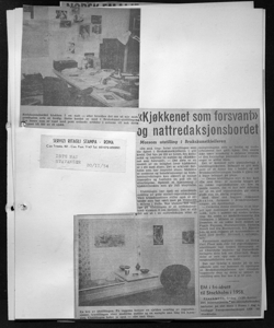 <<Kjokkenet som forsvant>> og nattredaksjonsbordet - Morsom utstilling i Brukskunstkjelleren, sta in ISTE MAI - quotidiano