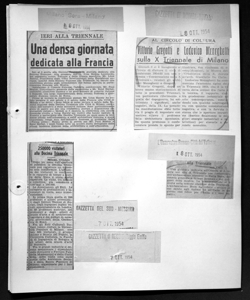 AL CIRCOLO DI COLTURA - Vittorio Gregotti e Lodovico Meneghetti sulla X Triennale di Milano, sta in GAZZETTA DI NOVARA - quotidiano