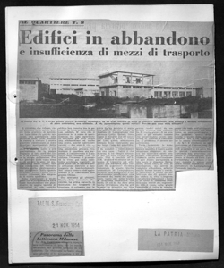 AL QUARTIERE T.8 - Edifici in abbandono e insufficienza di mezzi di trasporto, sta in LA PATRIA - quotidiano