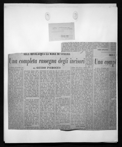 ALLA BEVILACQUA LA MASA DI VENEZIA - Una completa rassegna degli incisori, sta in FIERA LETTERARIA - periodico