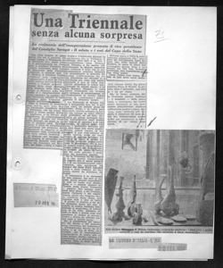 Alla decima Triennale di Milano fantasiose ceramiche moderne, sta in LA TRIBUNA D'ITALIA - quotidiano
