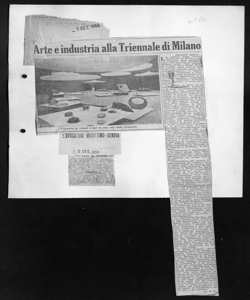 Arte e industria alla Triennale di Milano, sta in IL GLOBO - quotidiano