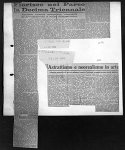 Astrattismo e neorealismo in arte - Vibrata protesta di artisti milanesi contro l'attuale organizzazione delle Mostre, sta in L'ITALIA - quotidiano