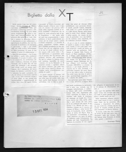 Biglietto dalla XT, sta in IL CHILOWATTORA - quotidiano