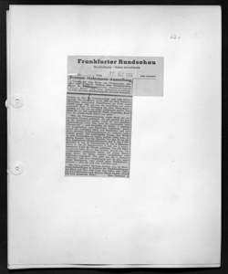 Bozener Malerinnen-Ausstellung, sta in FRANKFURTER RUNDSCHAU - quotidiano