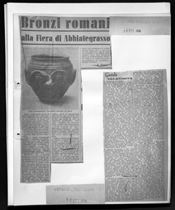 Bronzi romani alla Fiera di Abbiategrasso, sta in CORRIERE LOMBARDO - quotidiano