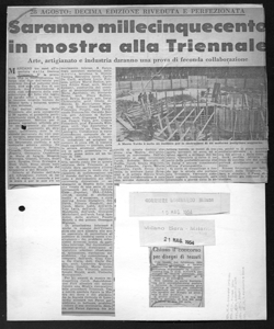 Chiuso il concorso per disegni di tessuti, sta in MILANO SERA - quotidiano