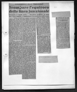 CONGRESSO ALLA TRIENNALE - Scompare l'equivoco della linea funzionale - <<Il brutto si vende male>> - Macchine preferite ad altre per il loro aspetto - L'apparenza e la sostanza si affiancano, sta in IL RESTO DEL CARLINO - quotidiano