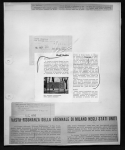 Dall'Italia - Milano, sta in LINEA GRAFICA - periodico