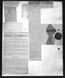 DECRETO MINISTERIALE 6 luglio 1954 - Protezione temporanea alle invenzioni, ai modelli e ai marchi esposti nella <<X Esposizione triennale internazionale delle arti decorative e industriali moderne e dell'architettura moderna>> a Milano., sta in GAZZETTA UFFICIALE - quotidiano