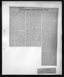 Die Mailänder Triennale 1954: Unterwegs zum Stil der Zeit, sta in BREMER NACHRICHTEN - quotidiano