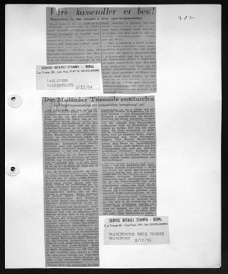 Die Mailander Triennale enttauschte - Stez eine Fehlentwicklung der 