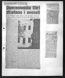 Duecentomila libri sfrattano i neonati - Il 