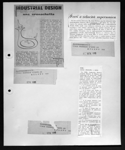 Ferri a velocità supersonica, sta in ELETTRODOMESTICA - periodico