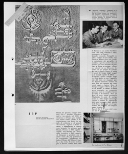 I 3 P - Giorgio Perfetti, Gio e Arnaldo Pomodoro, sta in DOMUS - periodico