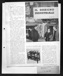 IL DISEGNO INDUSTRIALE, sta in CRONACHE ECONOMICHE - periodico