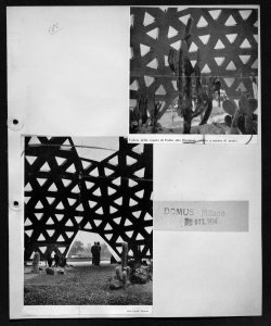 Indice Domus - Le cupole di Fuller alla Triennale, sta in DOMUS - periodico