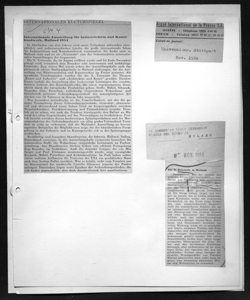 INTERNATIONALER KULTURSPIEGEL - Internationale Ausstellung fur Industrieform und Kunsthandwerk. Mailand 1954, sta in UNIVERSITAS - periodico