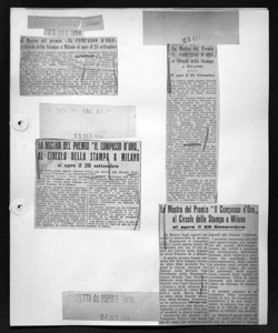 La Mostra del premio <<IL COMPASSO D'ORO>> il Circolo della Stampa a Milano si apre il 25 settembre, sta in CORRIERE LOMBARDO - quotidiano