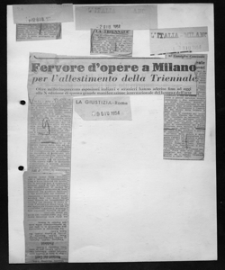 LA TRIENNALE - Per il 