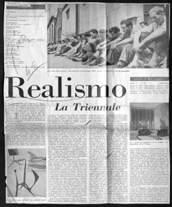 La Triennale, sta in REALISMO - periodico