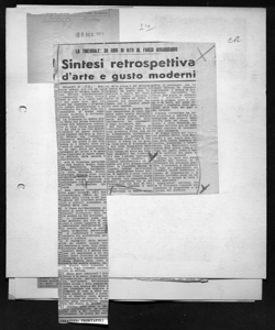 LA TRIENNALE: 30 ANNI DI VITA AL PARCO AMBROSIANO - Sintesi retrospettiva d'arte e gusto moderni, sta in SECOLO - quotidiano