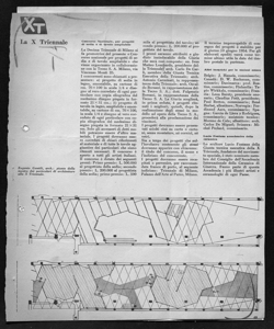 La X Triennale, sta in DOMUS. - periodico