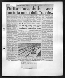 LE MERAVIGLIE DELLA TECNICA MODERNA - Finita l'era delle case comincia quella delle 