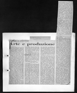 LETTERE AL DIRETTORE - Arte e produzione, sta in IL CONTEMPORANEO - quotidiano
