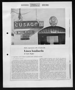 Linea lombarda, sta in COMUNITÀ - periodico