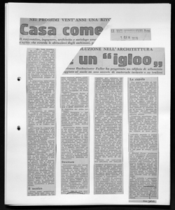 NEI PROSSIMI VENT'ANNI UNA RIVOLUZIONE NELL'ARCHITETTURA - Casa come un 