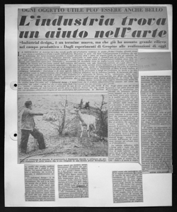 OGNI OGGETTO UTILE PUÒ ESSERE ANCHE BELLO - L'industria trova un aiuto nell'arte - 