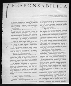 RESPONSABILITÀ, sta in NOTIZIARIO MENSILE DELL'E.N.A.P.I. - periodico