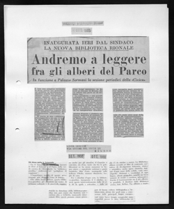 Un dono della X Triennale, sta in LINEA GRAFICA - periodico