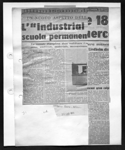 UN NUOVO ASPETTO DELLA X TRIENNALE - L'