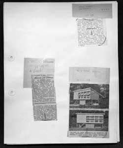 Una delle tre casette prefabbricate, per villeggiatura, progettate dall'architetto conterraneo Luciano Baldessari, sta in ALTO ADIGE - quotidiano