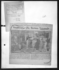 UNA GRANDE MANIFESTAZIONE DI ARTE APPLICATA - LA TRIENNALE DI MILANO rassegna della vita moderna - I più felici auspici per la decima edizione inaugurata dal compagno Saragat, sta in LA GIUSTIZIA - quotidiano
