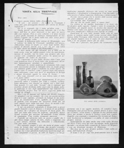 VISITA ALLA TRIENNALE, sta in VIA - periodico