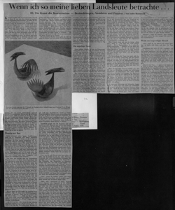 wenn ich so meine lieben Landsleute betrachte...
III. Die Kunst der Konversation - Beobachtungen, Ansichten und Poiten, sta in DIE ZEIT - quotidiano