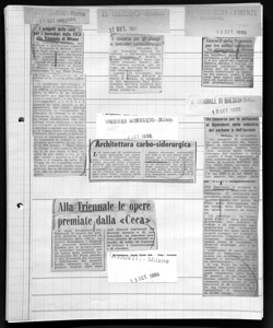 I progetti delle case per i lavoratori della CECA alla Triennale di Milano, sta in IL QUOTIDIANO - quotidiano